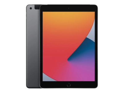 10.2-inch iPad (2020): Wi-Fi + Cellular, 128GB, Space Gray - MYN72NF/A